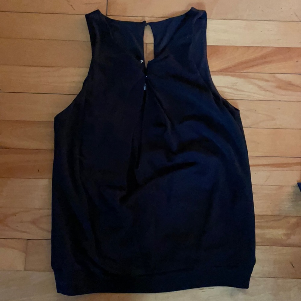 Halston heritage black top